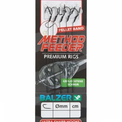 Balzer Method Feeder Haken mit Pelletband< Angelvorfächer & Beifänger