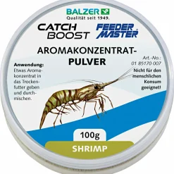 Balzer Pulver Aromakonzentrat Catch Boost (Shrimp)< Angellockstoffe & Boilie-Flavours