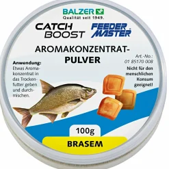 Balzer Pulver Aromakonzentrat Catch Boost (Brasem)< Angellockstoffe & Boilie-Flavours