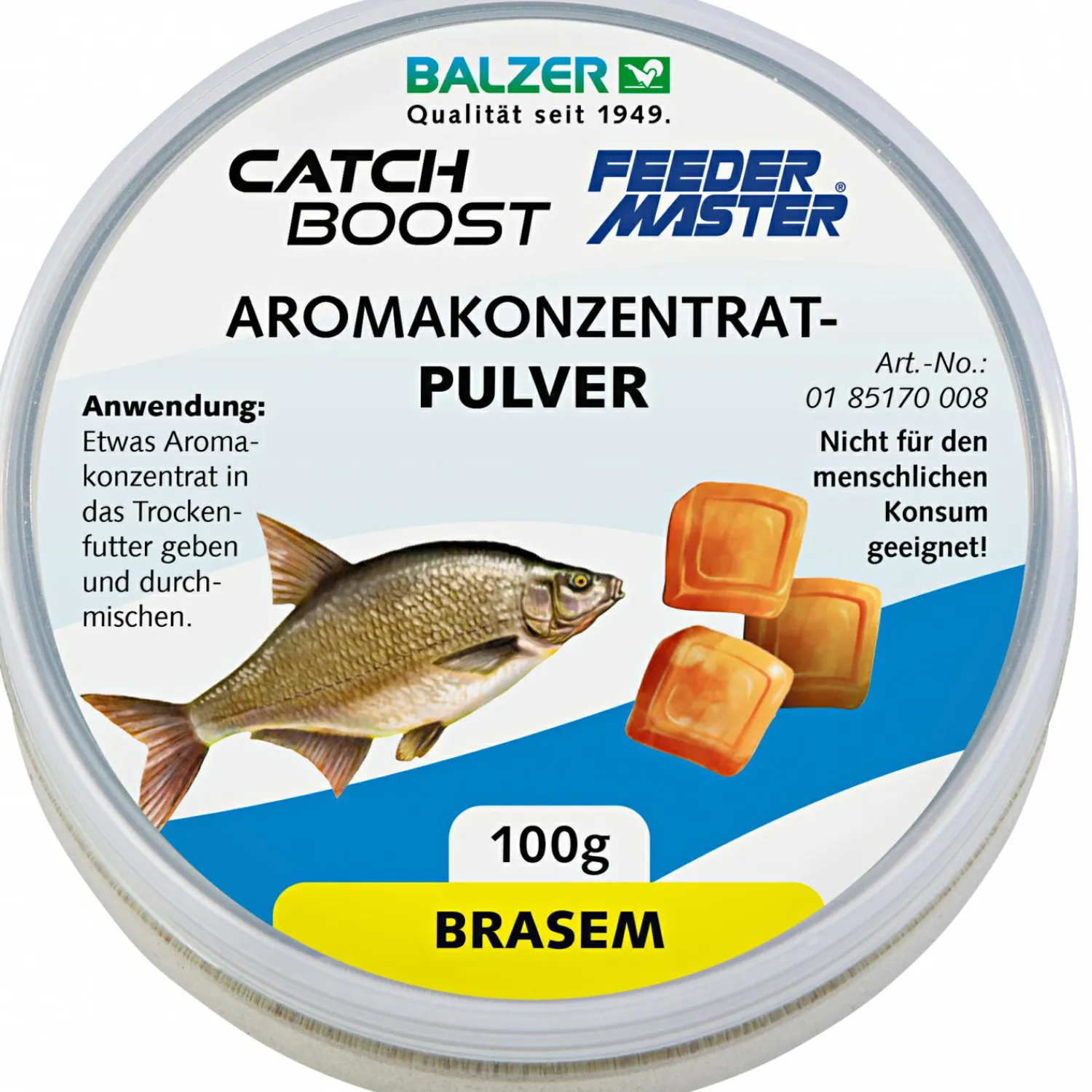 Balzer Pulver Aromakonzentrat Catch Boost (Brasem)< Angellockstoffe & Boilie-Flavours
