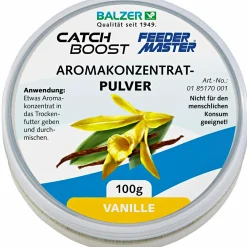Balzer Pulver Aromakonzentrat Catch Boost (Vanille)< Angellockstoffe & Boilie-Flavours