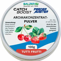 Balzer Pulver Aromakonzentrat Catch Boost (Tutti Frutti)< Angellockstoffe & Boilie-Flavours