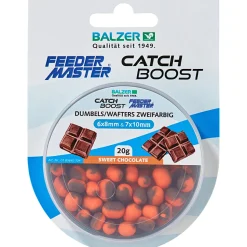 New Zweifarbige Dumbells Wafter (Sweet Chocolate) Karpfenfutter·Boilies & Popup Boilies|Friedfischfutter