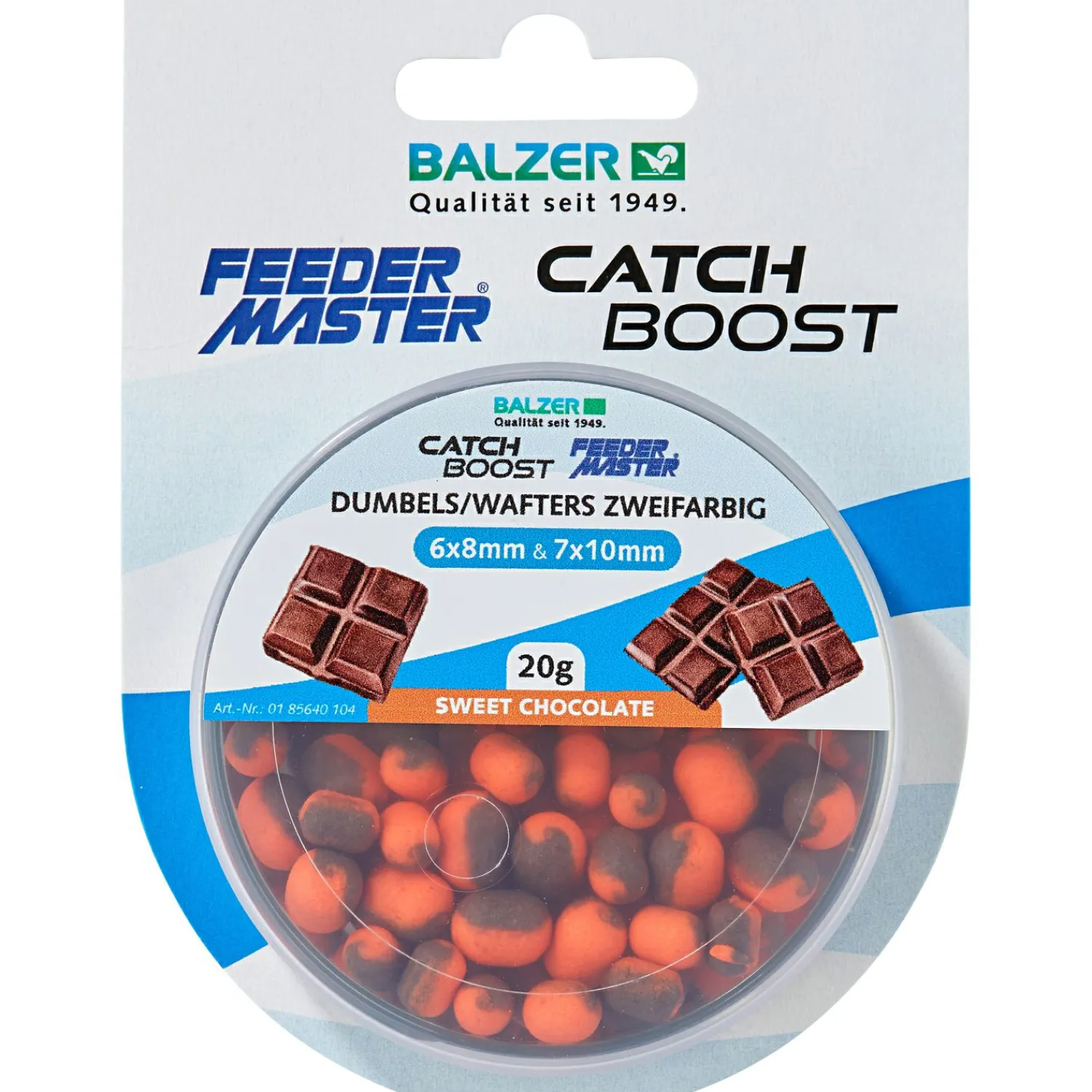 New Zweifarbige Dumbells Wafter (Sweet Chocolate) Karpfenfutter·Boilies & Popup Boilies|Friedfischfutter