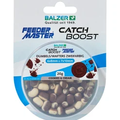 New Zweifarbige Dumbells Wafter (Cookies and Cream) Karpfenfutter·Boilies & Popup Boilies|Friedfischangeln-Zubehör