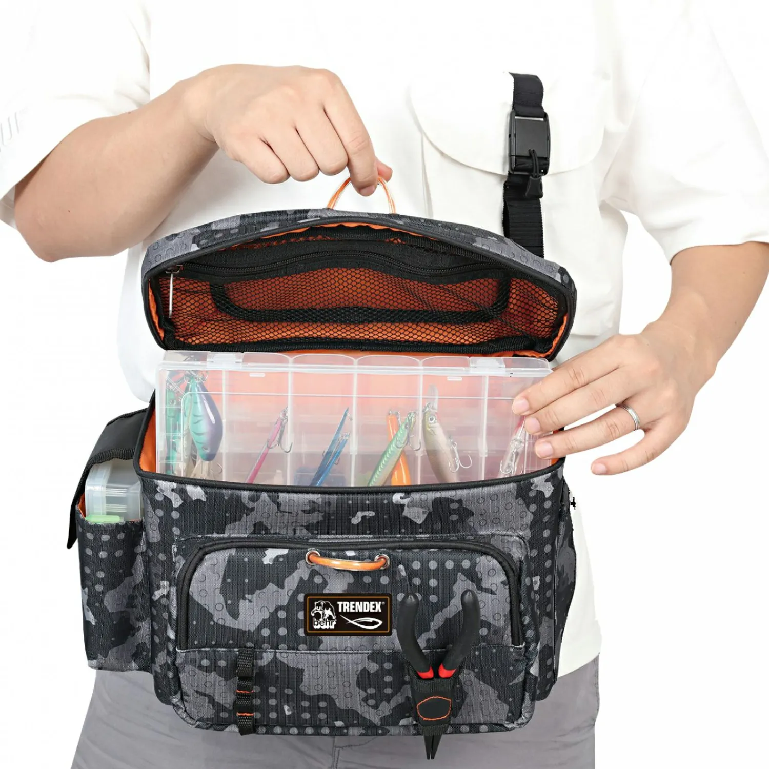 Outlet Bauch- und Umhängetasche Ranger 6 Angeltaschen ·Angel-Umhängetaschen