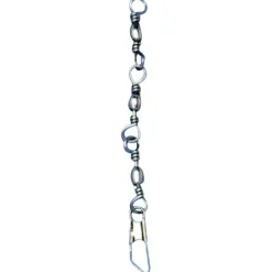 Behr Dreifachwirbel mit Karabiner< Angelwirbel & Snaps