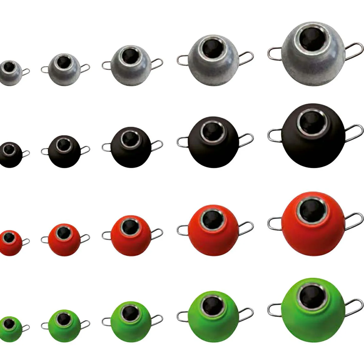 Hot Flex Heads (Natur) Cheburashka-Bleie|Raubfischangeln Kunstköder