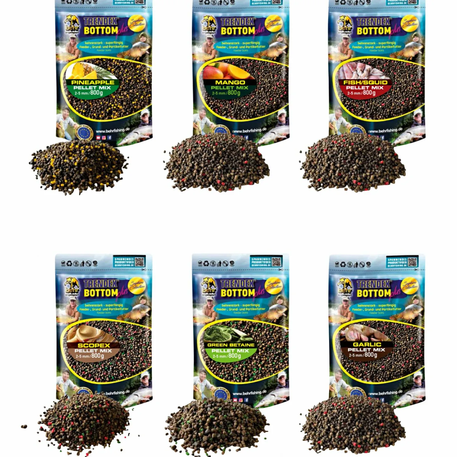 Best Pellet Mix (Mango) Friedfischfutter|Friedfischangeln-Zubehör
