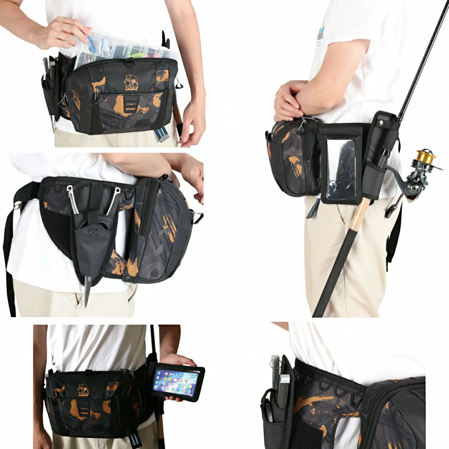 Behr Spinn- und Fliegenfischertasche< Angeltaschen ·Angelrucksäcke