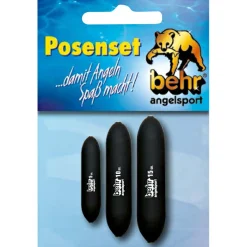 Behr Unterwasserposen Inline-Floater Set (schwarz)< Angelposen-Sets