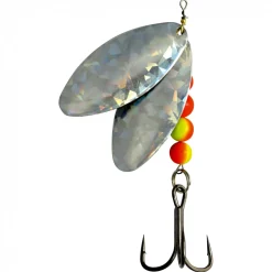 Behr Waller-Spinner Modell 2 (Doppel-Blatt silber)< Raubfischangeln Kunstköder|Waller-Kunstköder