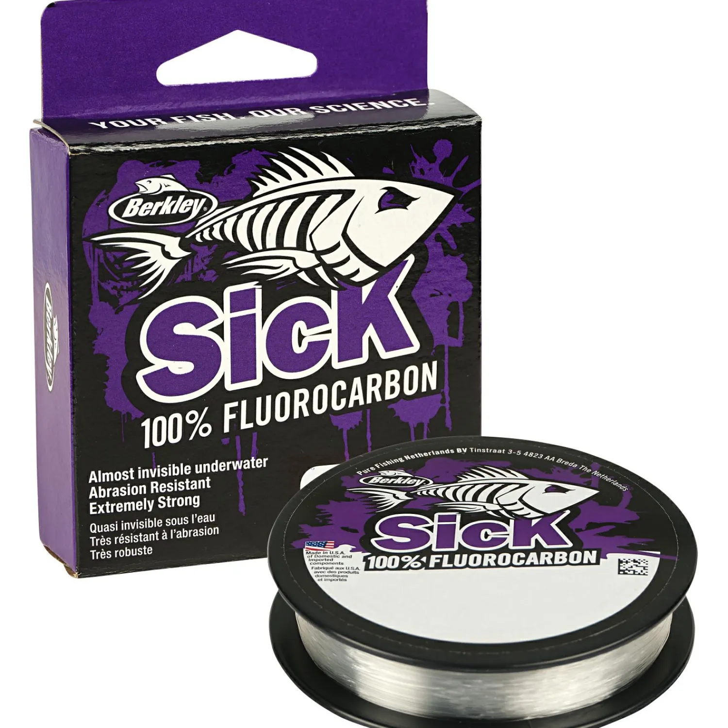 Berkley Angelschnur Sick Fluorocarbon Leader< Fluorocarbon-Schnüre|Vorfachschnüre