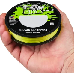 Berkley Angelschnur Sick Braid (150m, Hi-Viz Yellow)< Geflochtene Schnüre