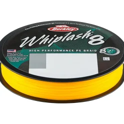 Clearance Angelschnur Whiplash8 (gelb, 150 m) Geflochtene Schnüre