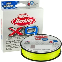 Berkley Angelschnur X9™ Braid (Fluro Green, 300 m)< Geflochtene Schnüre