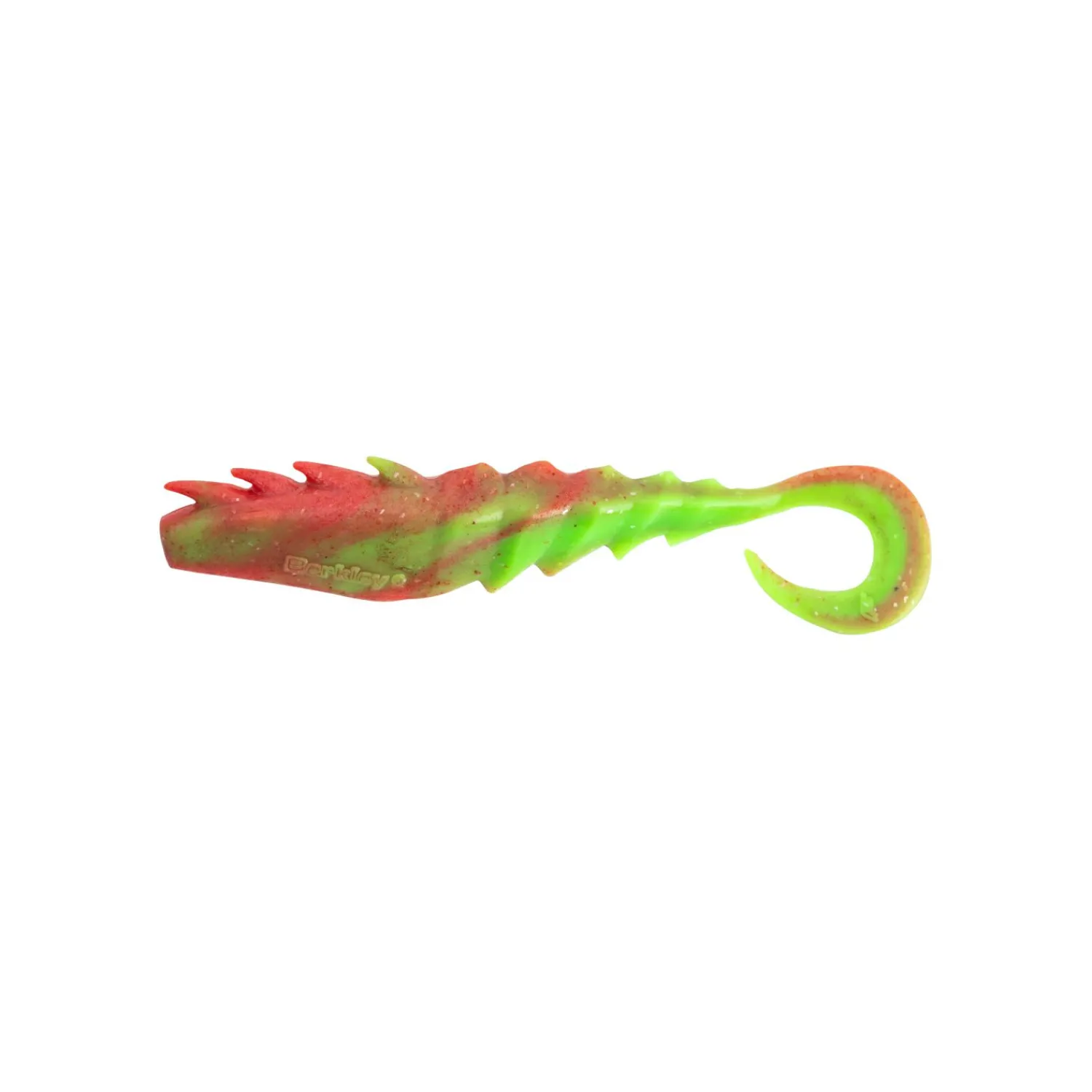 Berkley Gulp!® Nemesis Prawn Curl Tail (Nuclear Chicken)< Gummiköder ·Twister|Raubfischangeln Kunstköder