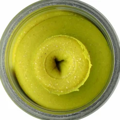 Gulp!® Saltwater Dough (Sunshine Yellow Silver Glitter) Forellenangeln-Zubehör|Forellenfutter & Forellenteige