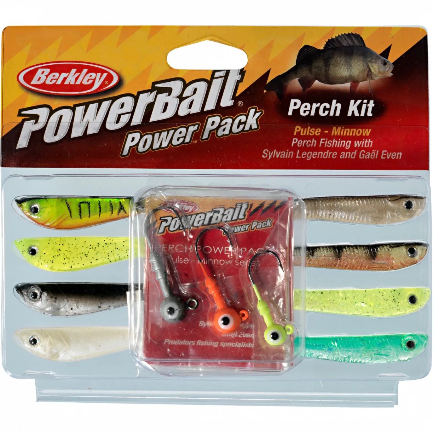 Berkley Komplett-Sortiment Powerbait: Perch Pulse/Minnow Kit< Kunstköder-Sets|Raubfischangeln Kunstköder