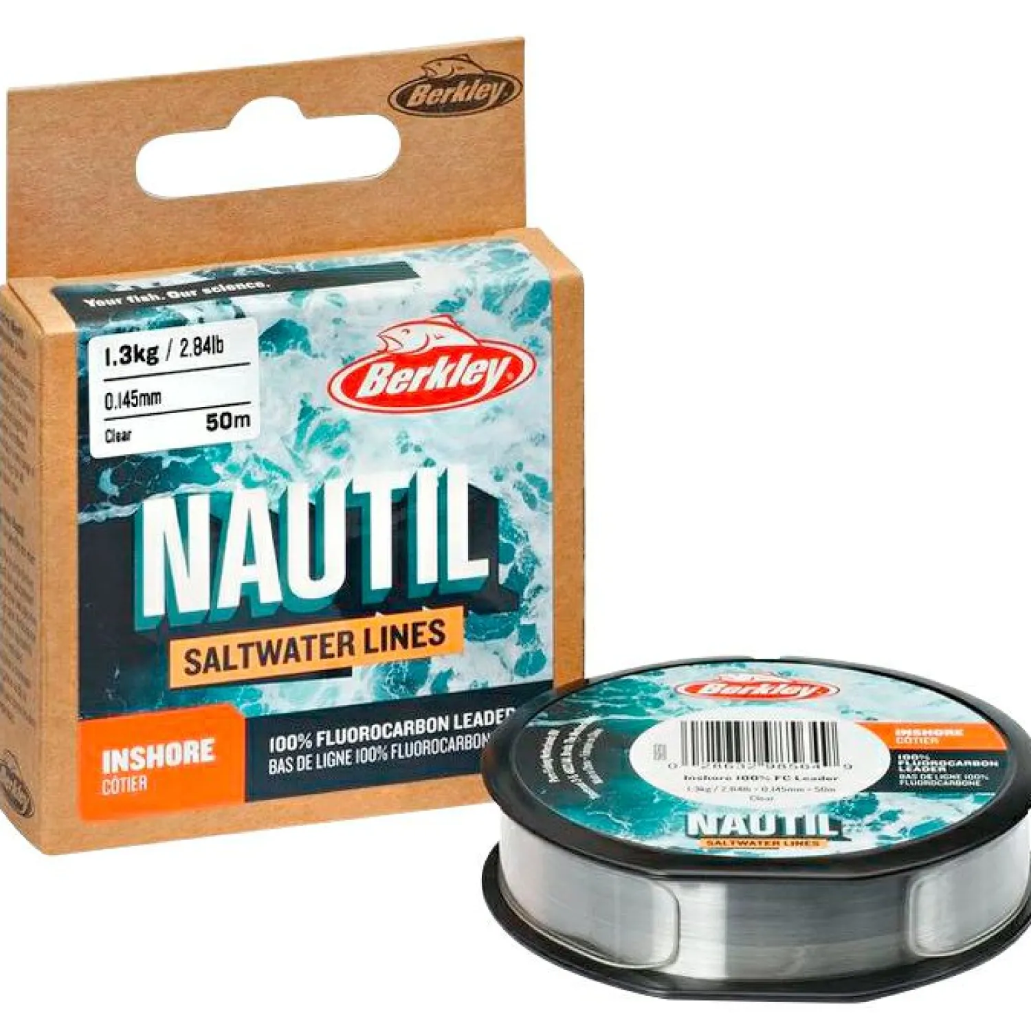 New Nautil Inshore Fluorocarbon Fluorocarbon-Schnüre