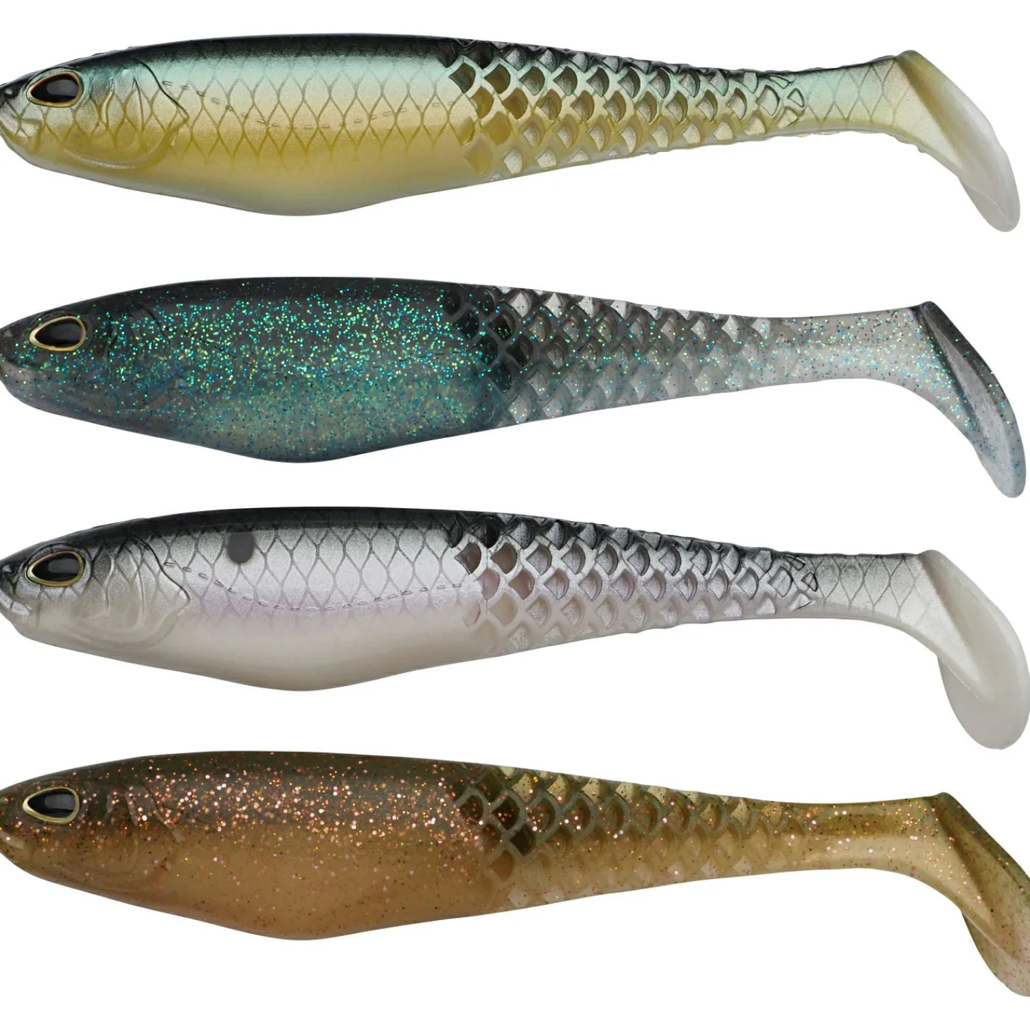 Berkley PowerBait® Cullshad Mixpack (Clearwater/ 12,5 cm)< Gummiköder ·Gummifische & Shads