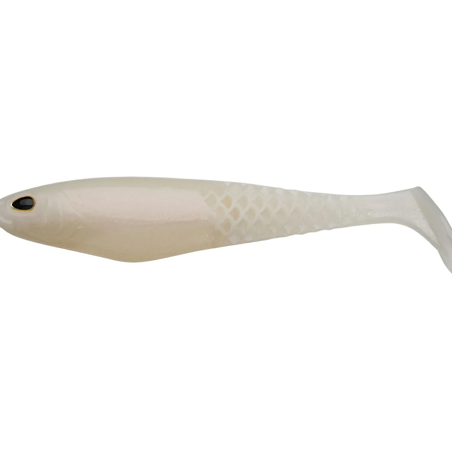 Berkley Powerbait© Cullshad (Pearl White)< Gummiköder ·Gummifische & Shads