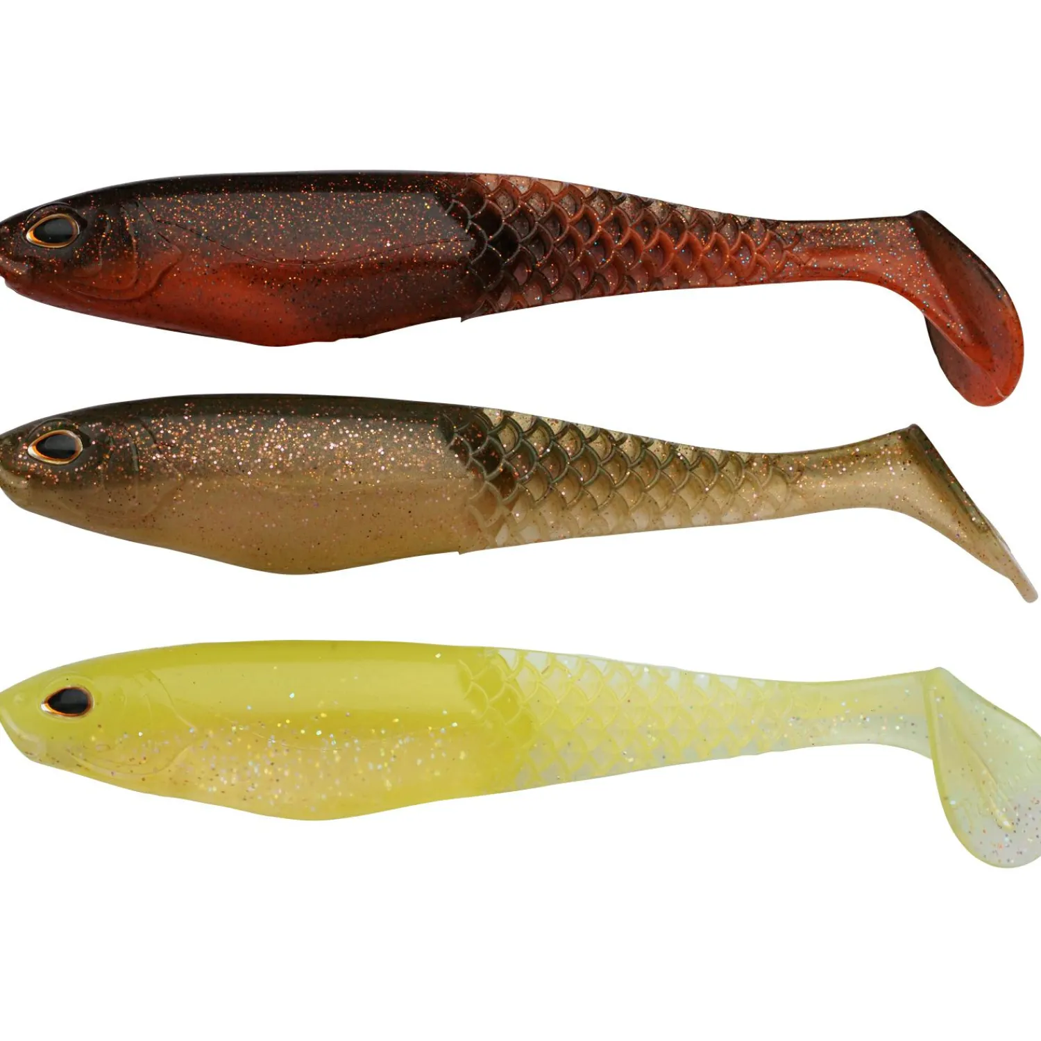 PowerBait® Cullshad Mixpack (Darkwater/ 15,0 cm) Gummiköder ·Gummifische & Shads