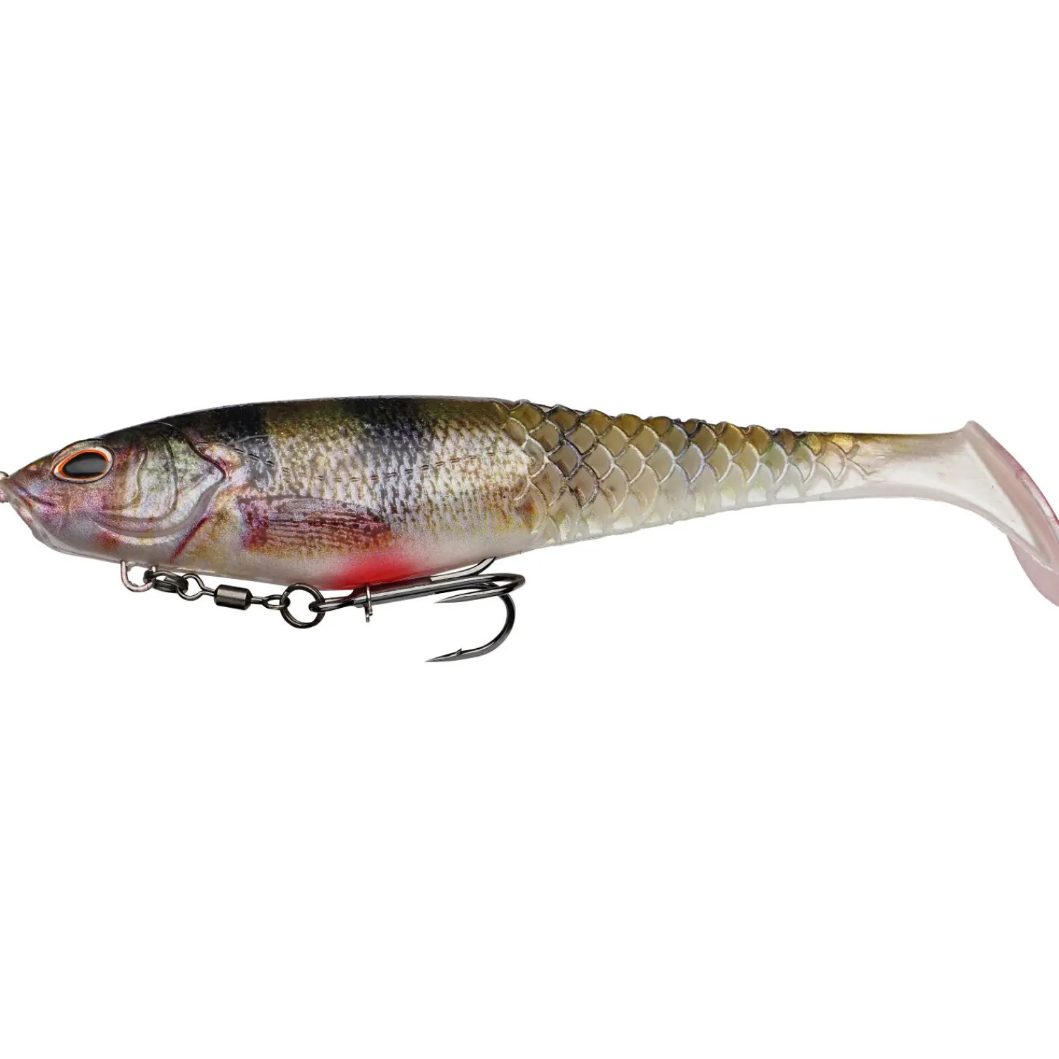 Berkley PowerBait Cullshad Shallow (Perch)< Gummiköder ·Fertig Montierte Gummifische
