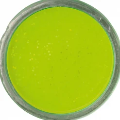 Berkley PowerBait® Glitter Trout Dough (Chartreuse Gitter)< Forellenfutter & Forellenteige|Forellenangeln-Zubehör
