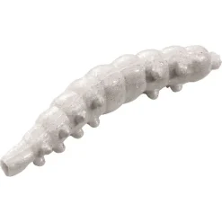 New Powerbait Honey Worms (Garlic weiß) Forellenfutter & Forellenteige|Gummiköder ·Gummimaden & Gummiwürmer