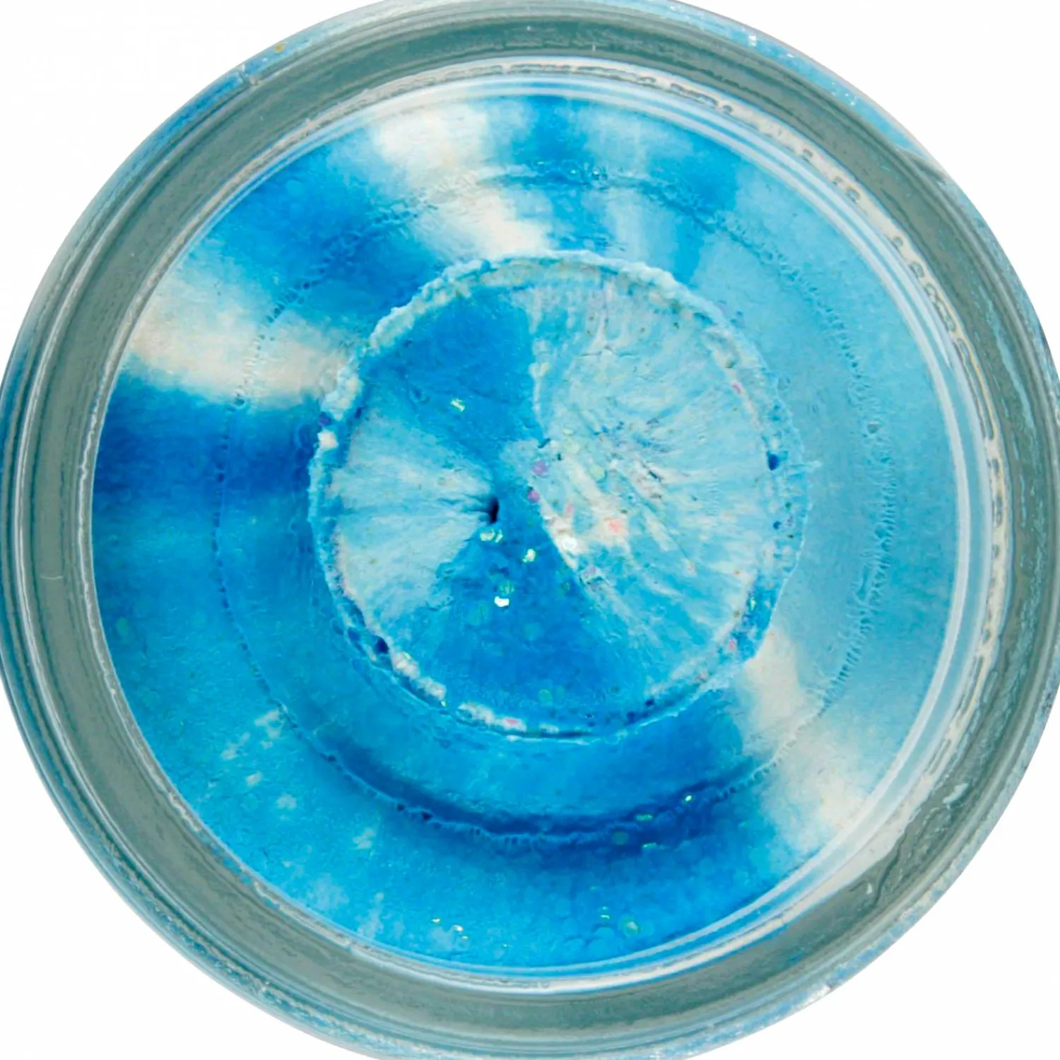 Best PowerBait® Natural Glitter Trout Bait (Garlic White/Blue Glitter) Forellenangeln-Zubehör|Forellenfutter & Forellenteige