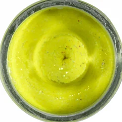 Berkley PowerBait® Natural Glitter Trout Bait (Cheese Light Green Glitter)< Forellenangeln-Zubehör|Forellenfutter & Forellenteige