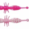 New PowerBait Power Larvae (Pink/White) Gummiköder ·Creature Baits