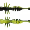 Berkley PowerBait Power Larvae (Black/Sunshine Yellow)< Gummiköder ·Creature Baits