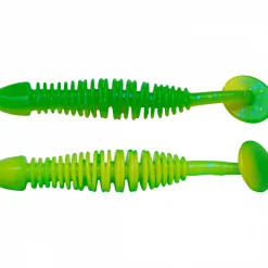 Discount PowerBait Power Leech (Spring Green/Sunshine Yellow) Gummiköder ·Gummifische & Shads