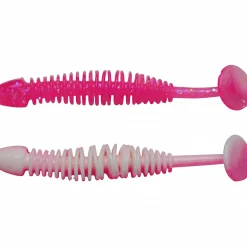 Berkley PowerBait Power Leech (Pink/White)< Gummiköder ·Gummifische & Shads