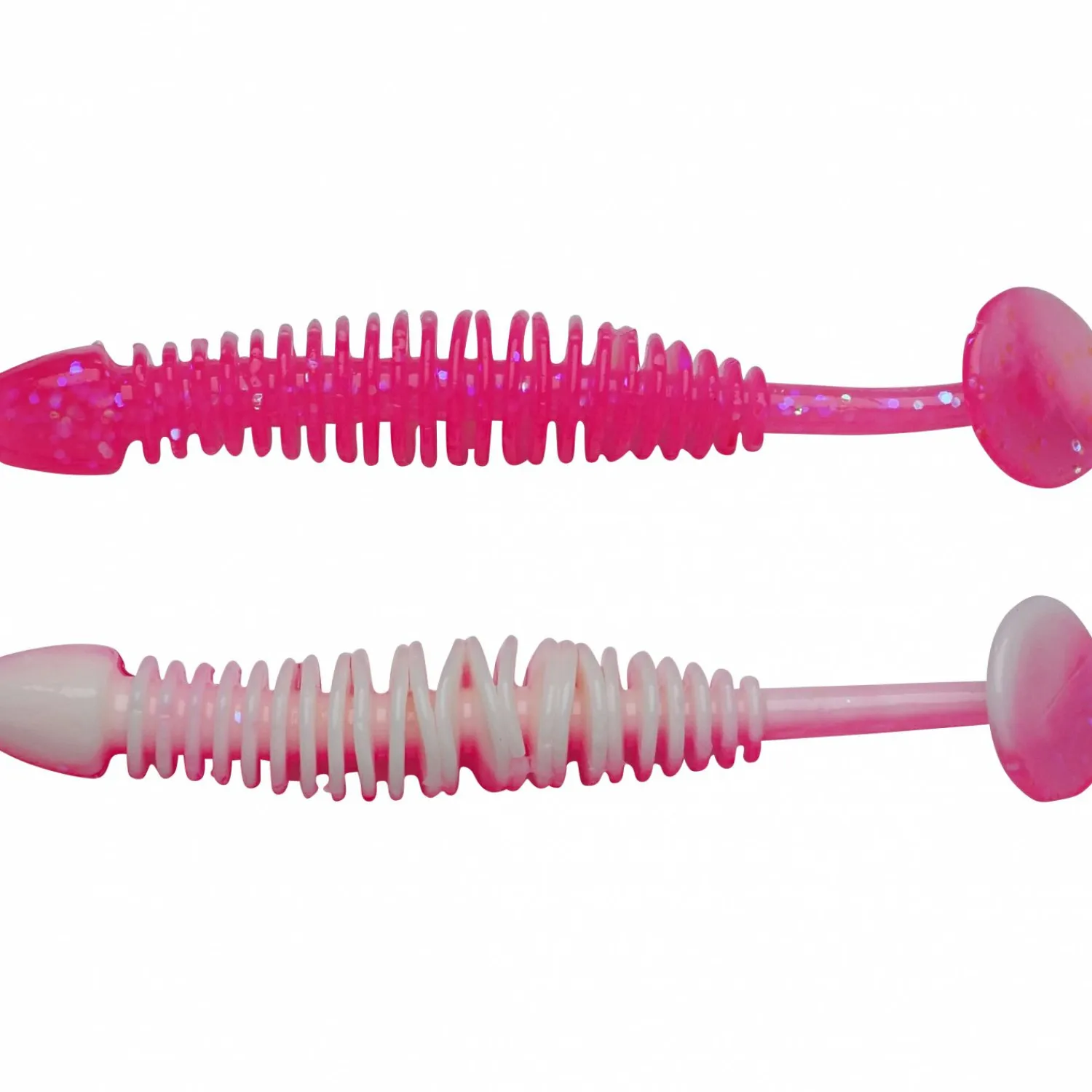 Berkley PowerBait Power Leech (Pink/White)< Gummiköder ·Gummifische & Shads