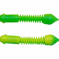 Hot PowerBait Power Pillar (Spring Green/Sunshine Yellow) Gummiköder ·Sonstige Weichplastikköder