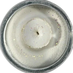 Berkley PowerBait® Sinking Glitter Trout Dough (White Glitter)< Forellenangeln-Zubehör|Forellenfutter & Forellenteige