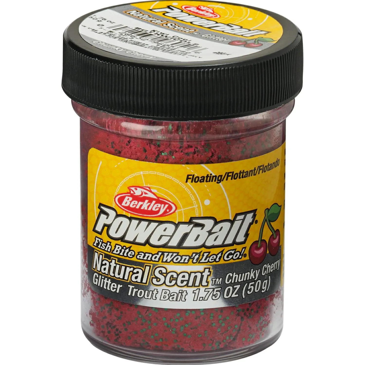 PowerBait® Trout Dough Fruits (Chunky Cherry) Forellenangeln-Zubehör|Forellenfutter & Forellenteige