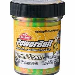 Sale PowerBait® Trout Dough Fruits (Banana Rainbow) Forellenangeln-Zubehör|Forellenfutter & Forellenteige