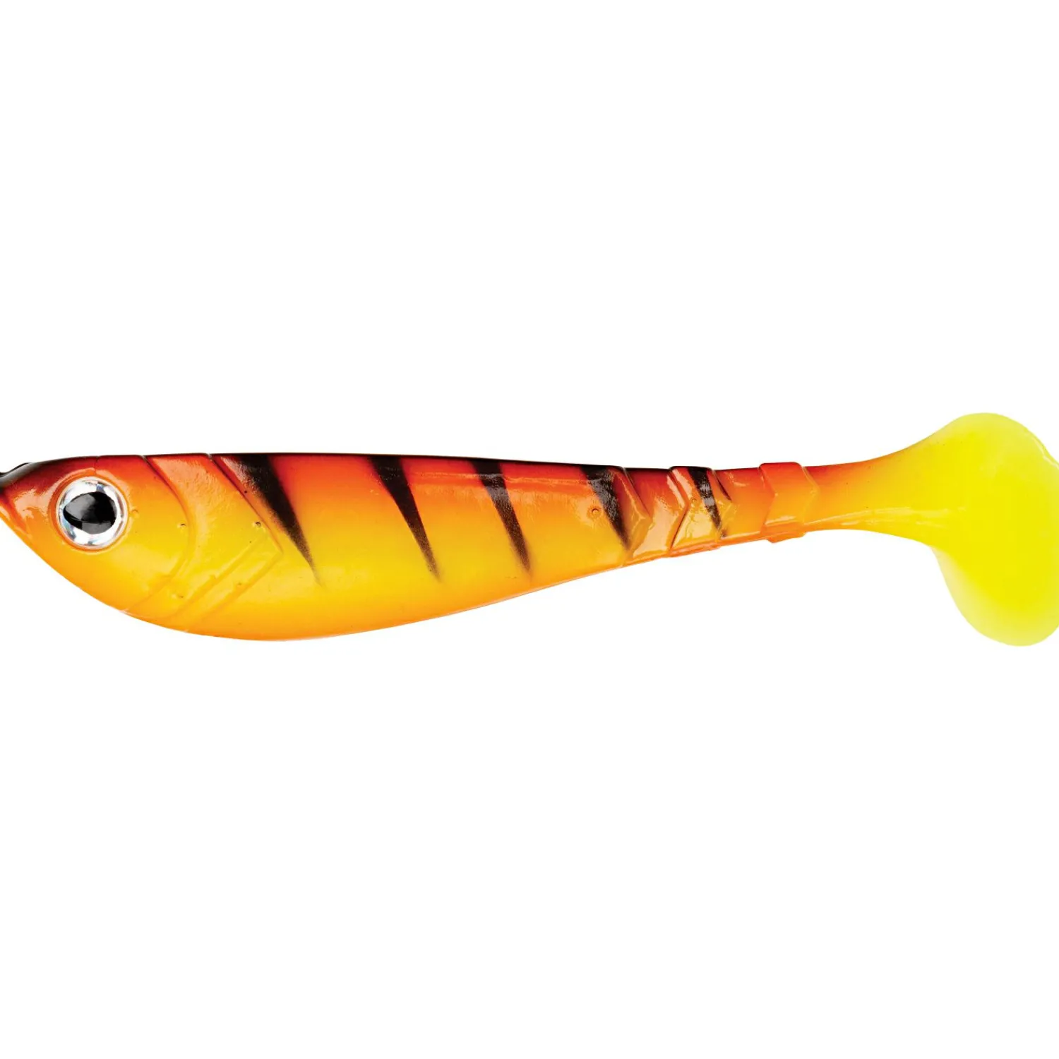 Hot Pulse Shad (Hot Yellow Perch) Gummiköder ·Gummifische & Shads