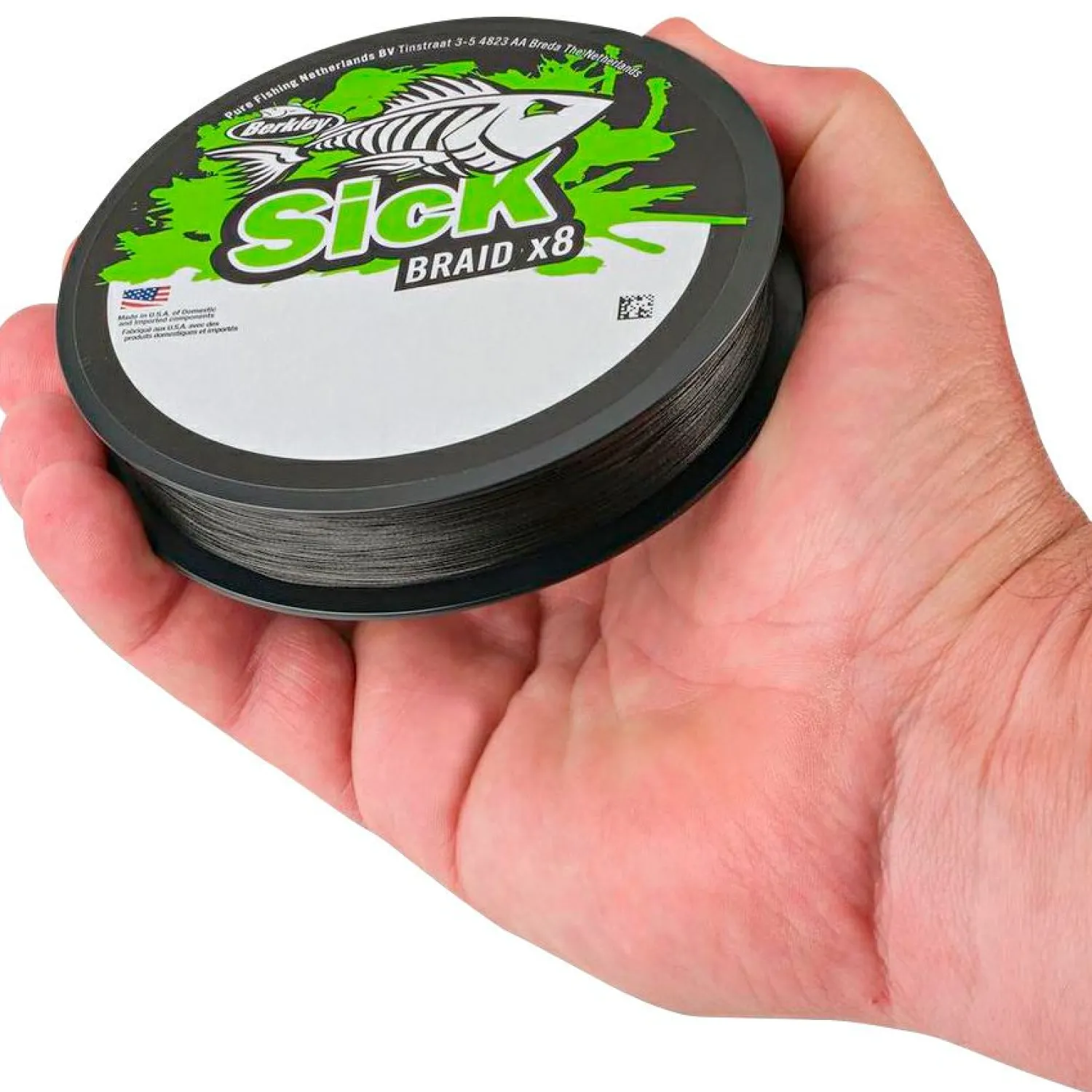 Berkley Sick Braid x8 (150 m, Black)< Geflochtene Schnüre