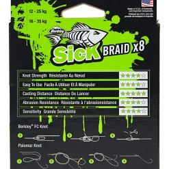 Berkley Sick Braid x8 (150 m, Moss Green)< Geflochtene Schnüre