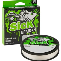 Sick Braid x8 (300 m, White) Geflochtene Schnüre