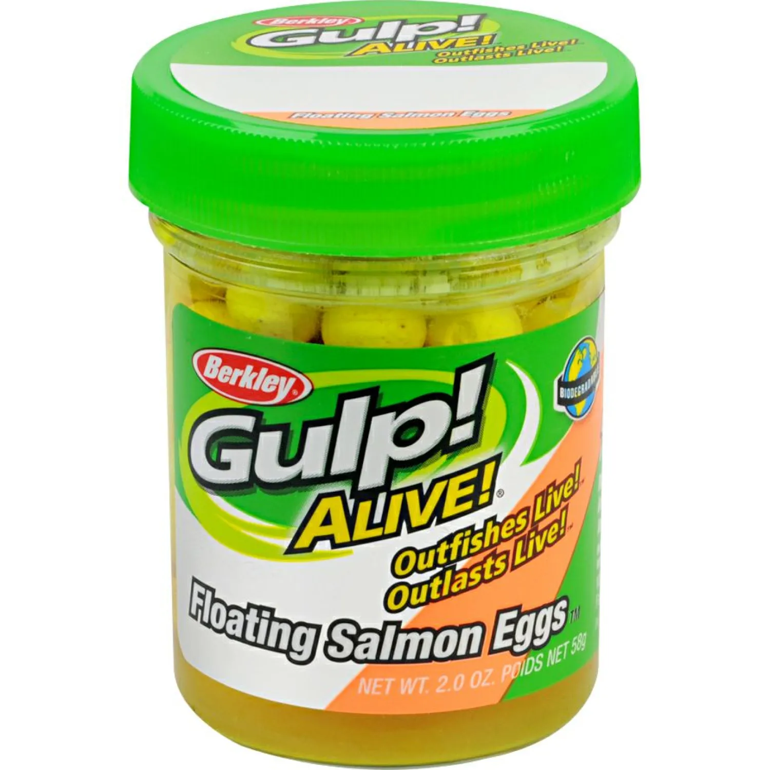 New Softbait Gulp Alive Floating Salmon Eggs (fluo-orange) Raubfischangeln Kunstköder|Gummiköder ·Sonstige Weichplastikköder