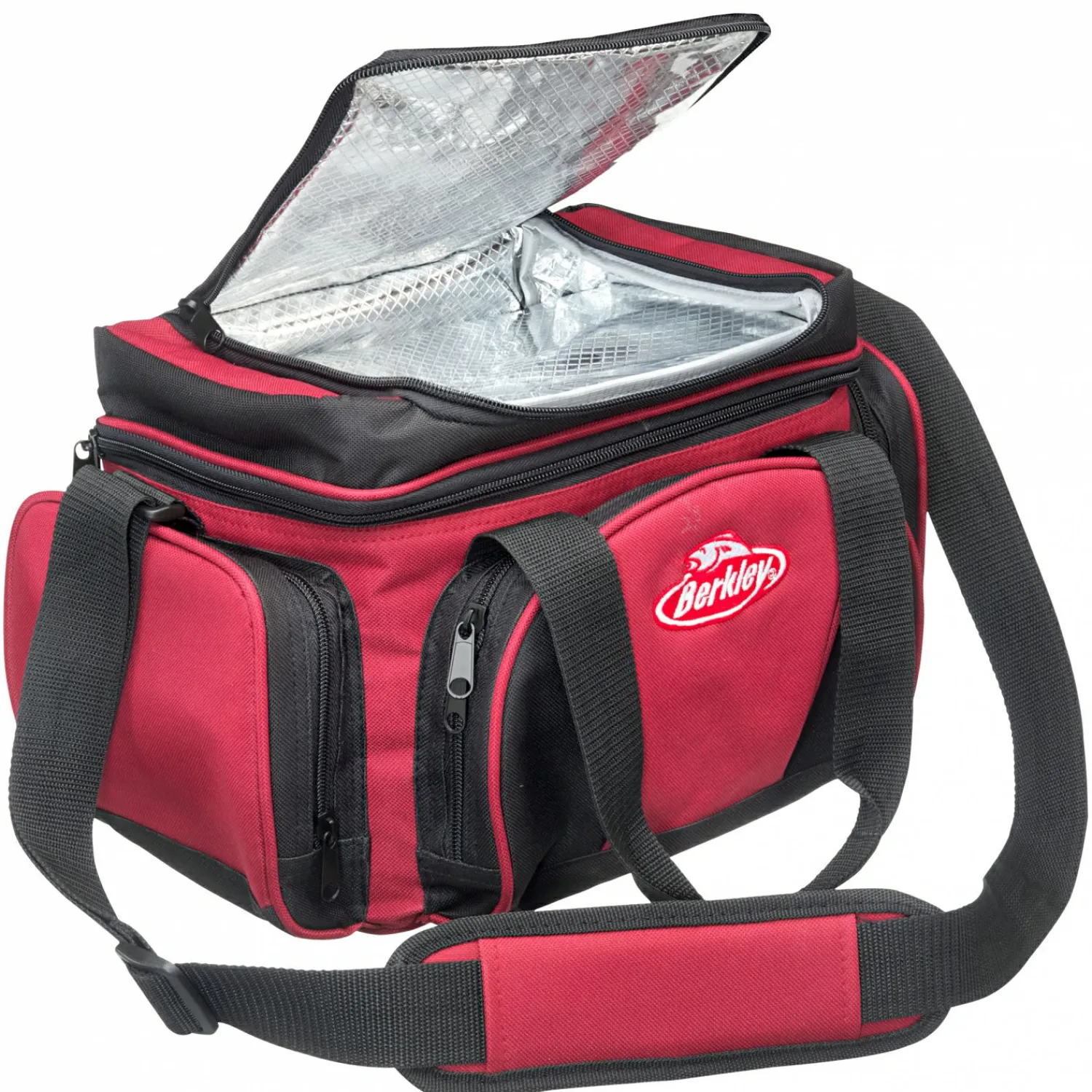 Berkley Tasche mit Köderbox L (rot)< Angeltaschen ·Allroundtaschen