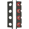 Hot Twist Lock Utility 4 Rod Rack Rutenständer & Wandrutenhalter