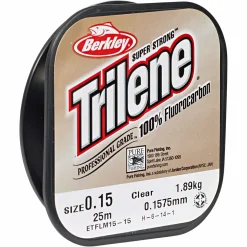 Berkley Vorfachmaterial Trilene Fluorocarbon Leader (transparent, 25 m)< Fluorocarbon-Schnüre