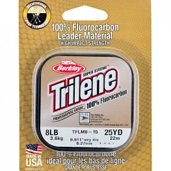 Berkley Vorfachmaterial Trilene Fluorocarbon Leader (transparent, 25 m)< Fluorocarbon-Schnüre